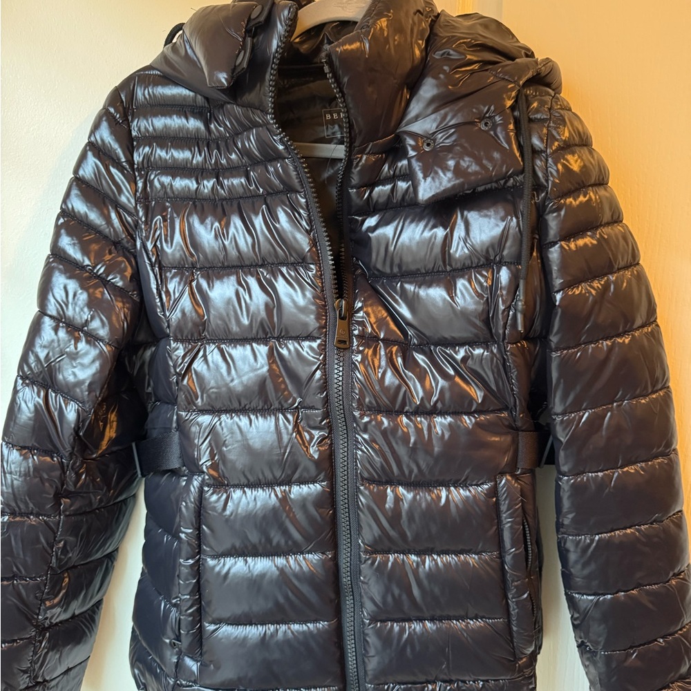Bernardo Glossy Black Outerwear